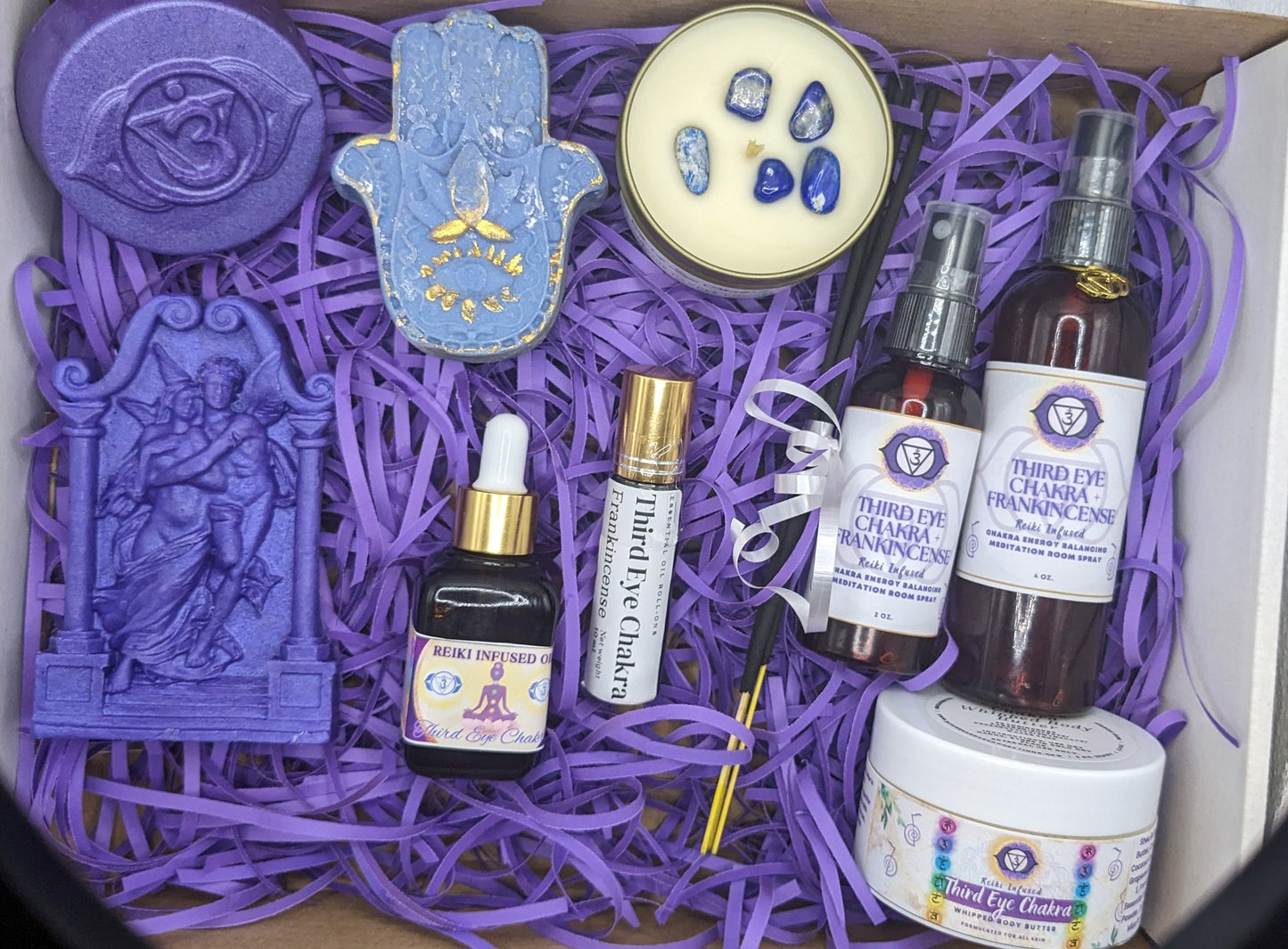 Ajna Third Eye Chakra Collection Bundle Gift Set - Frankincense